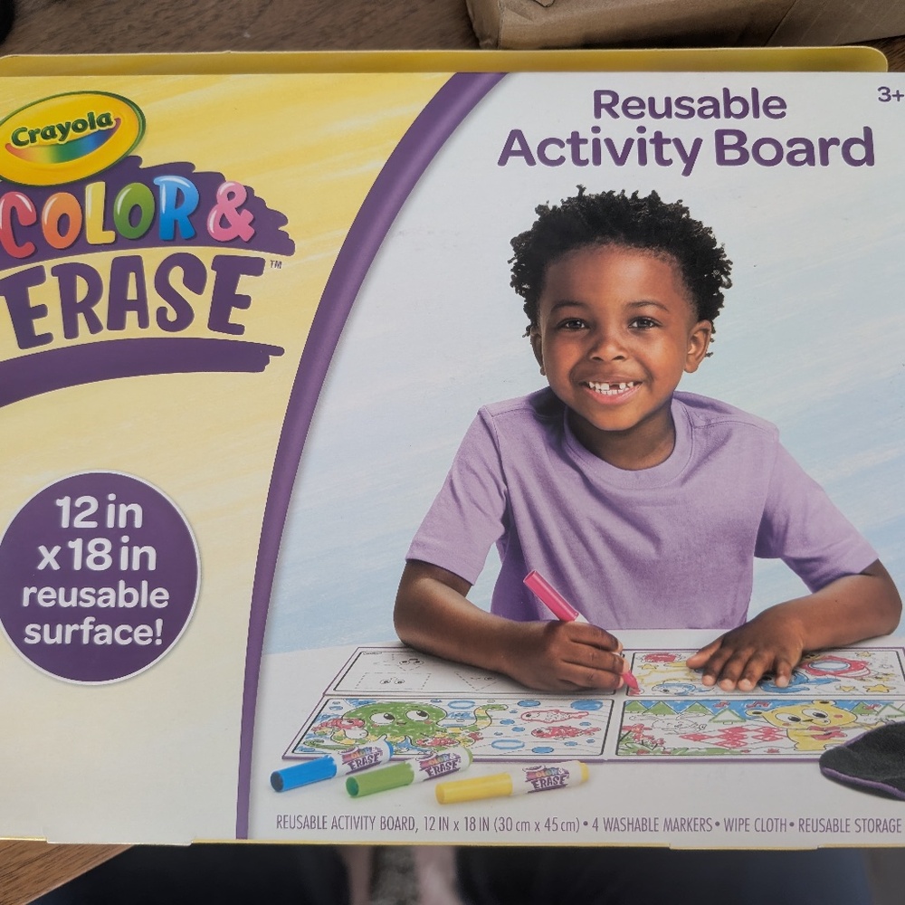 Crayola Color & Erase Activity Board